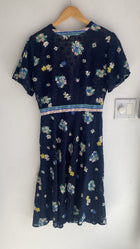 Ba&sh Blue Floral Print Dress - 1 (6)