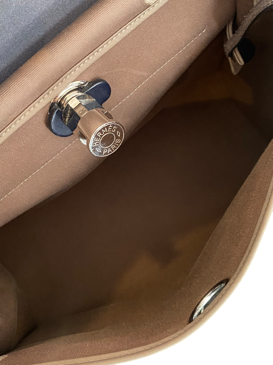 Hermes Herbag Zip 31 Etoupe/Ebene Toile Officier/Hunter PHW