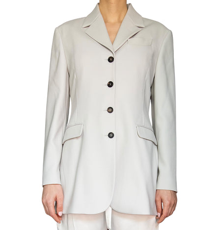 Brunello Cucinelli Ivory Wool Blend Blazer - IT 44 / US 8