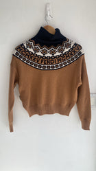 Fendi Knit Logo Turtleneck Sweater - 36