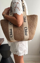 Chloe x Mifuko Edition Large Woody Basket Tote Bag