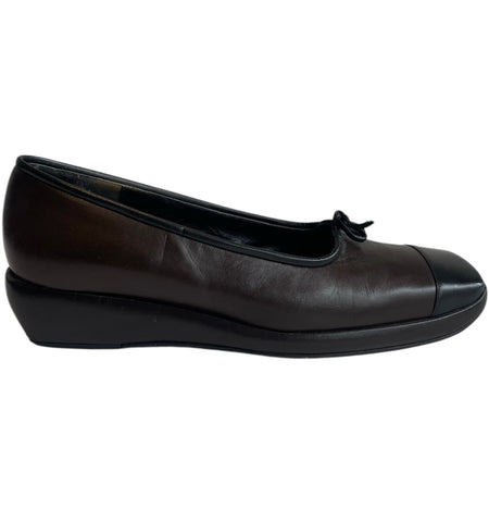 Chanel Vintage Wedge Flat - 38.5