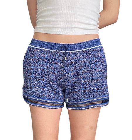 Chanel Blue Multicolour Shorts - 38