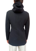 Prada Black Hooded Zip Jacket - 42 / US 6