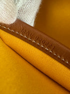 Goyard Black and Tan Brown Mini Vendome Top Handle Bag