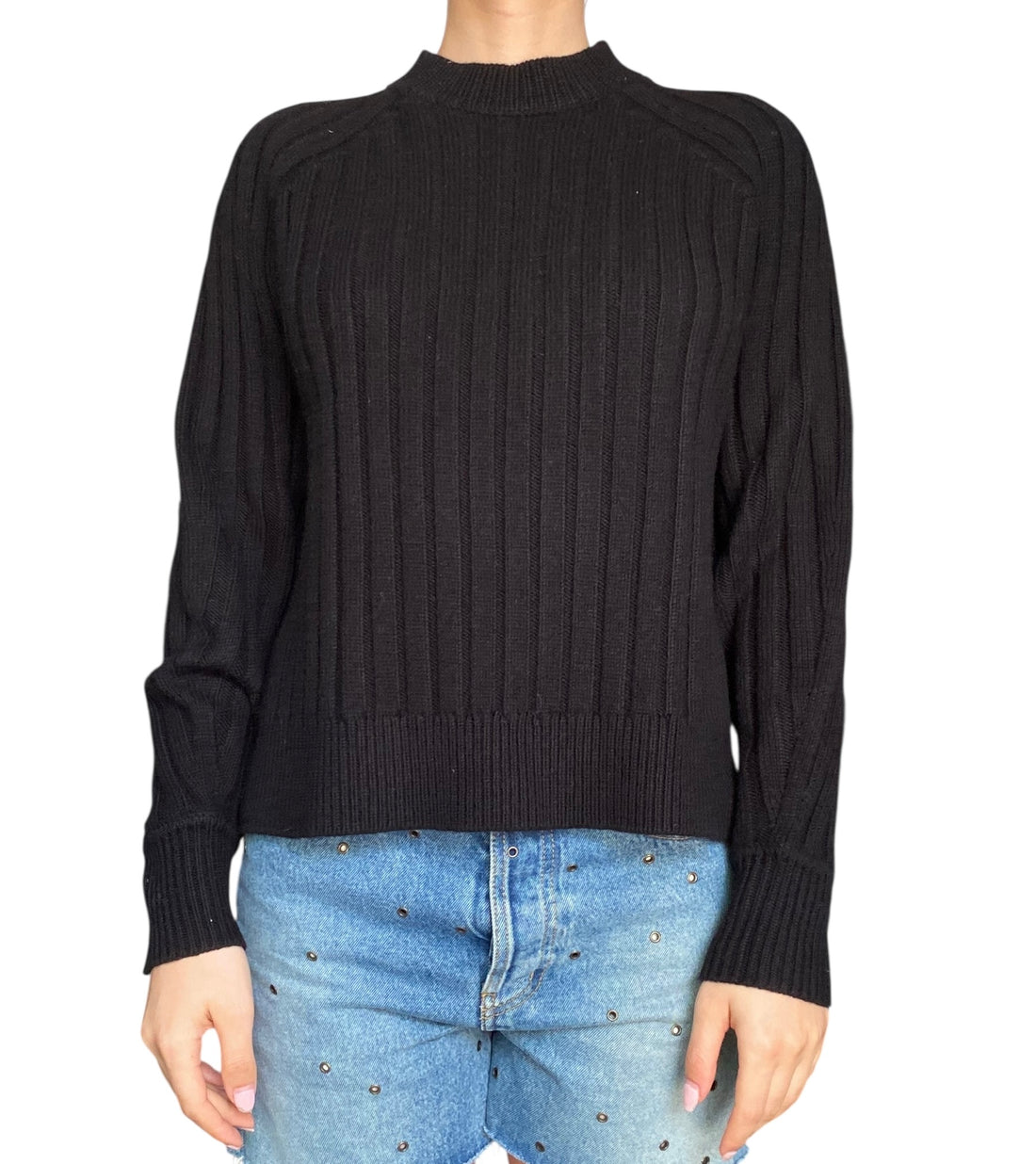 Proenza Schouler Black Cashmere Sweater - XS