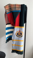 Burberry 2019 Limited Edition Cashmere Patch Football Scarf