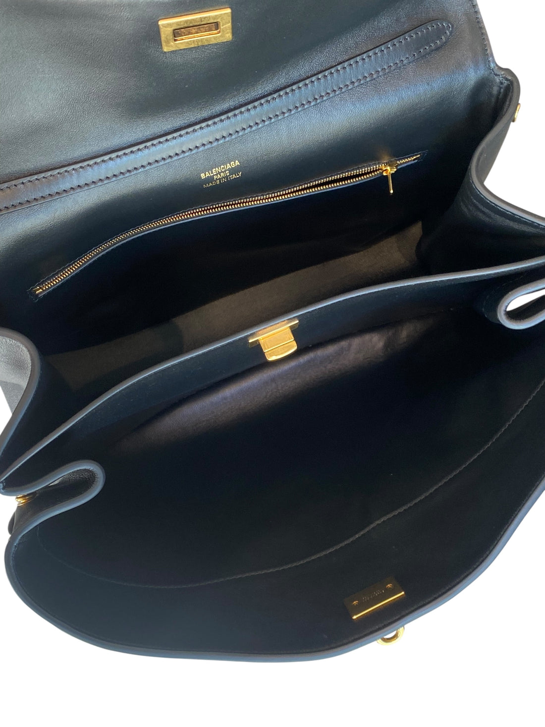 Balenciaga Black Medium Rodeo Top Handle Bag