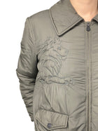 Chanel 2014 Army Green Lion Bomber Jacket - FR 38 / US 6