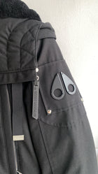 Moose Knuckles Black Puffer Jacket
