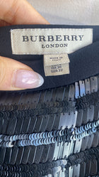 Burberry Sequin Pencil Skirt