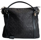 Louis Vuitton Black Lambskin Antheia IXIA Shoulder Bag