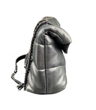 Saint Laurent Black Puffer Toy Lou Lou Shoulder Bag
