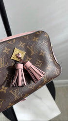 Louis Vuitton Saintonge Monogram Canvas and Pink Leather Crossbody Bag