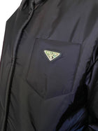 Prada Black Re-Nylon Blouson Padded Shacket - 36 / US 2