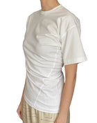 Toteme White Twisted Tee Shirt - S / US 4-6