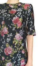 Dolce & Gabbana Floral Jacquard Mini Dress - 44 / US 8