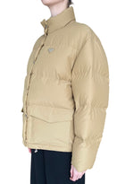 Prada Beige Re-Nylon Puffer Jacket - 36 / US 4