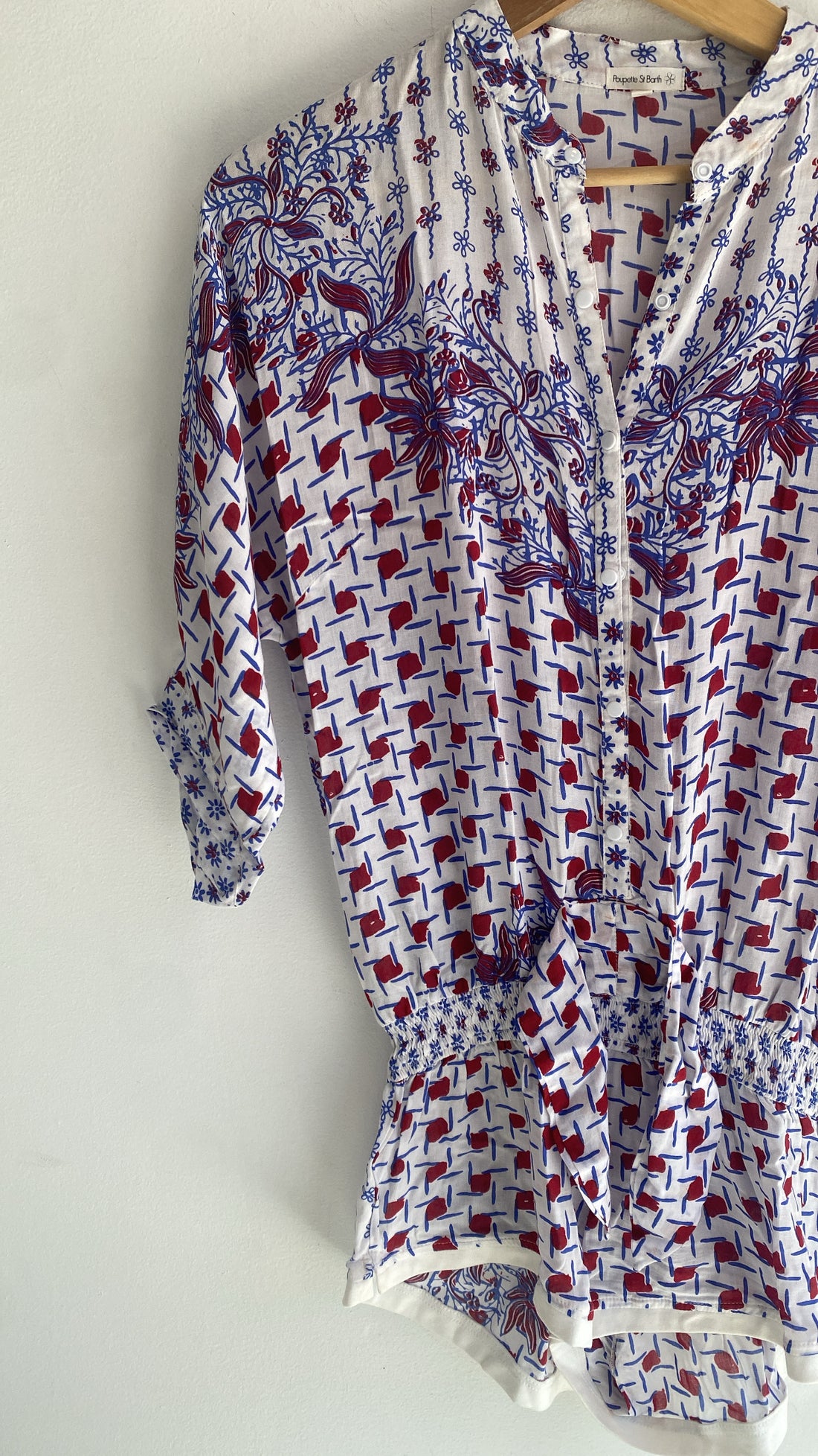 Poupette St. Bath Printed Romper - 0