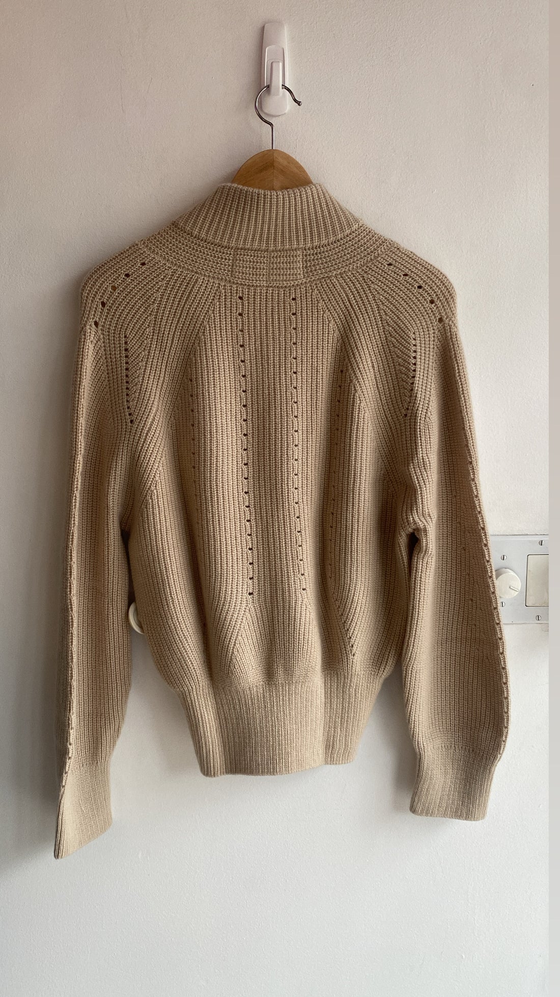 Ermanno Scervino Cashmere Zip Cardigan