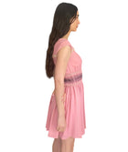 Prada Pink Sleeveless Smocked Dress - 38