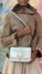 Gucci Grey Siena Small Horsebit Shoulder Bag