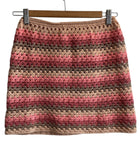Maiya Pink Crochet Skirt - S