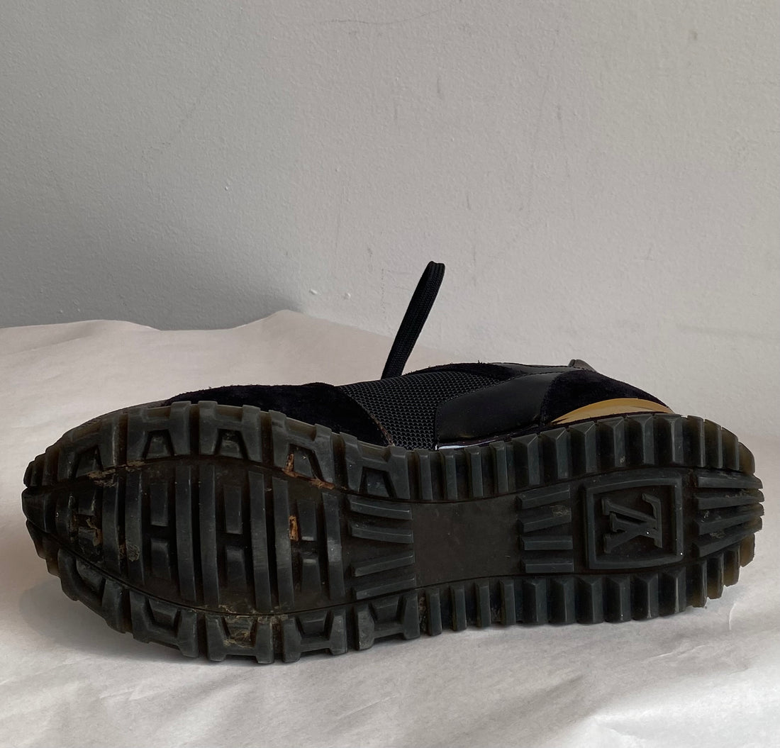 Louis Vuitton Brown Monogram ‘Run Away’ Trainers