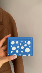 Louis Vuitton x Yayoi Kusama 2023 Blue Clea Compact Wallet