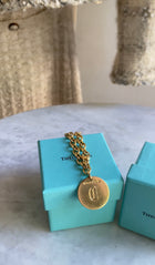 Tiffany & Co. Yellow Gold 18k Yellow Gold Round Circle Tag Bracelet - 6