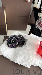 Louis Vuitton White Cotton Broderie Anglaise Pareo Shawl