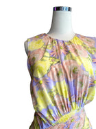 Prada Pastel Floral Silk Dress - 38