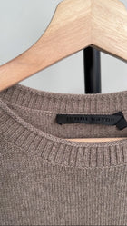 Jenni Kayne Taupe Brown Soft Knit Sweater - S (4/6)