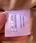 Chanel 2019 Gold Tweed Scarab Jacket - 38
