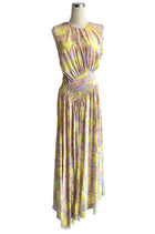 Prada Pastel Floral Silk Dress - 38