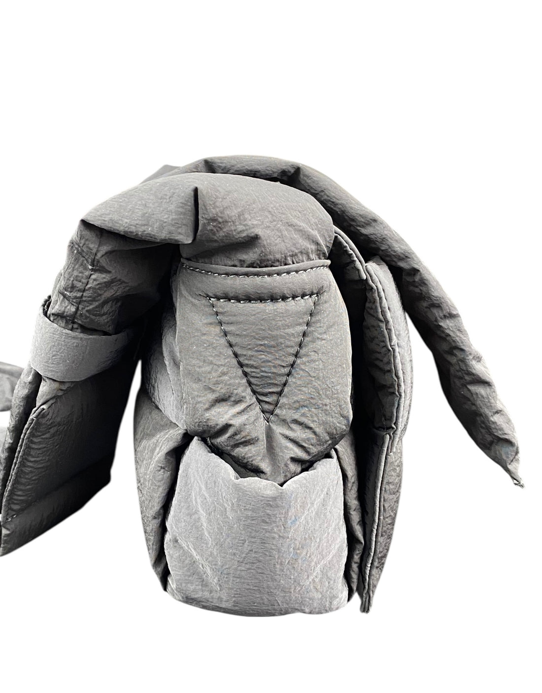 Bottega Veneta Black Padded Tech Cassette Crossbody Bag