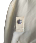 Sacai Ecru Nylon Twill Blouson Cropped Bomber Jacket - JP 2 / US 6