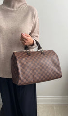 Louis Vuitton Damier Ebene Speedy 35 Bag