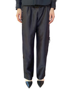 Comme Des Garçons Black Distressed Slash Pants - M / US 6