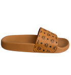 MCM Brown Monogram Slides - 38
