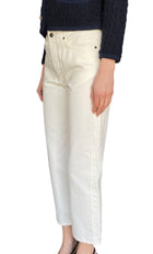 The Row White Relax Cut Denim - US 4