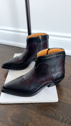Christian Dior Dior West Zip up Western Ankle Boot - 39.5