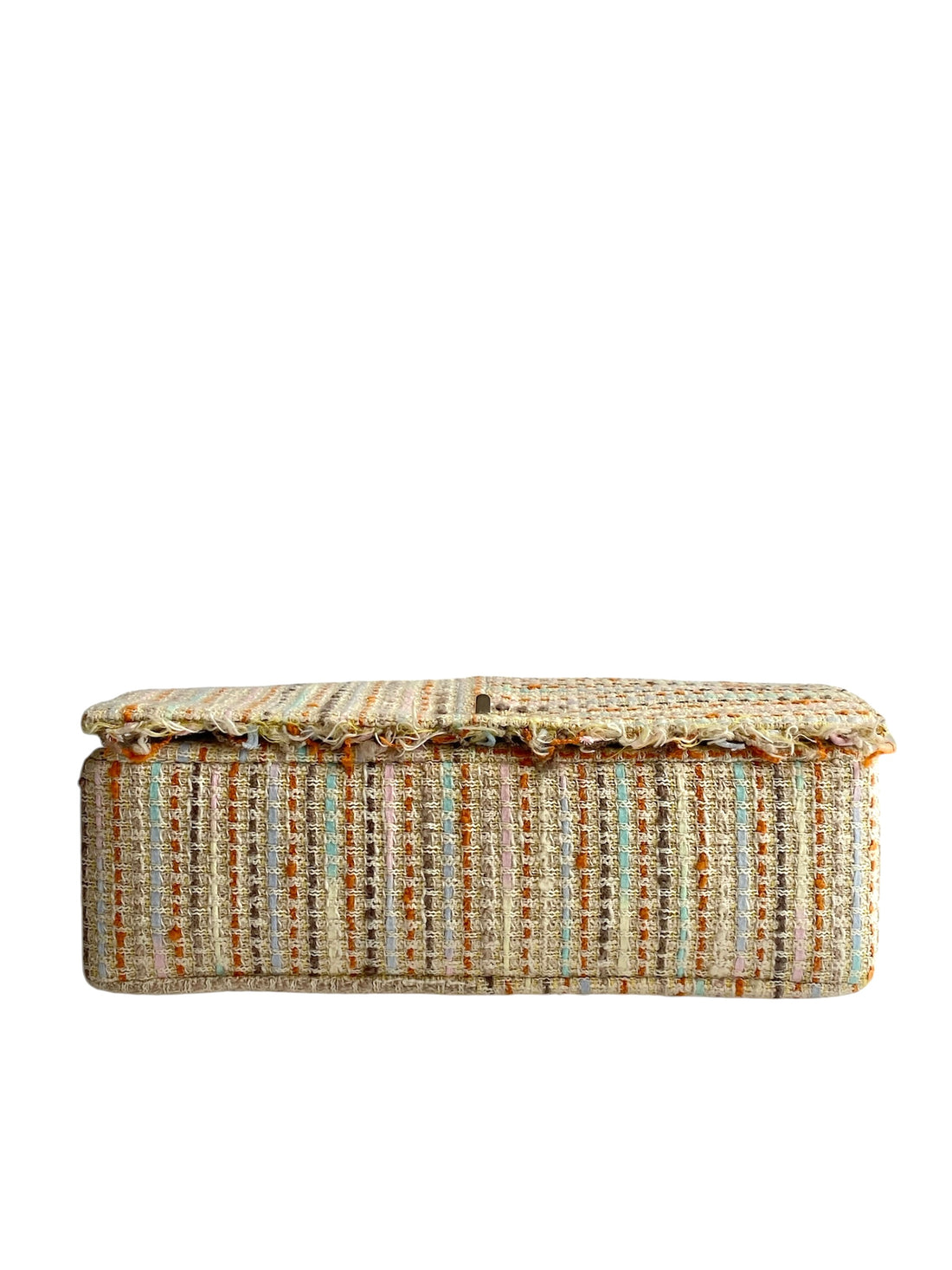 Chanel Vintage Multicolour Tweed Re-issue 2.55