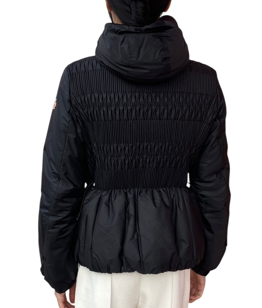 Moncler Black Grenoble Smocked Padded Jacket - 2 / S / US 4-6