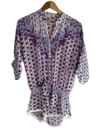 Poupette St. Bath Printed Romper - 0