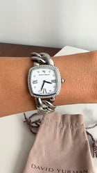 David Yurman Stainless and Diamond Albion 27mm Watch