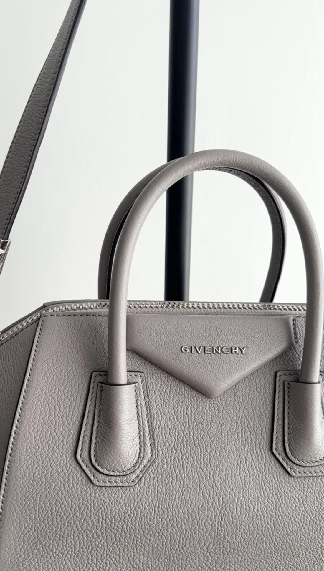 Givenchy Pearl Grey Medium Antigona Bag