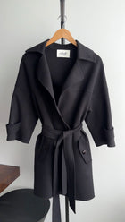 Aviolo Milano Black Double Face Wool Coat - S (4/6)