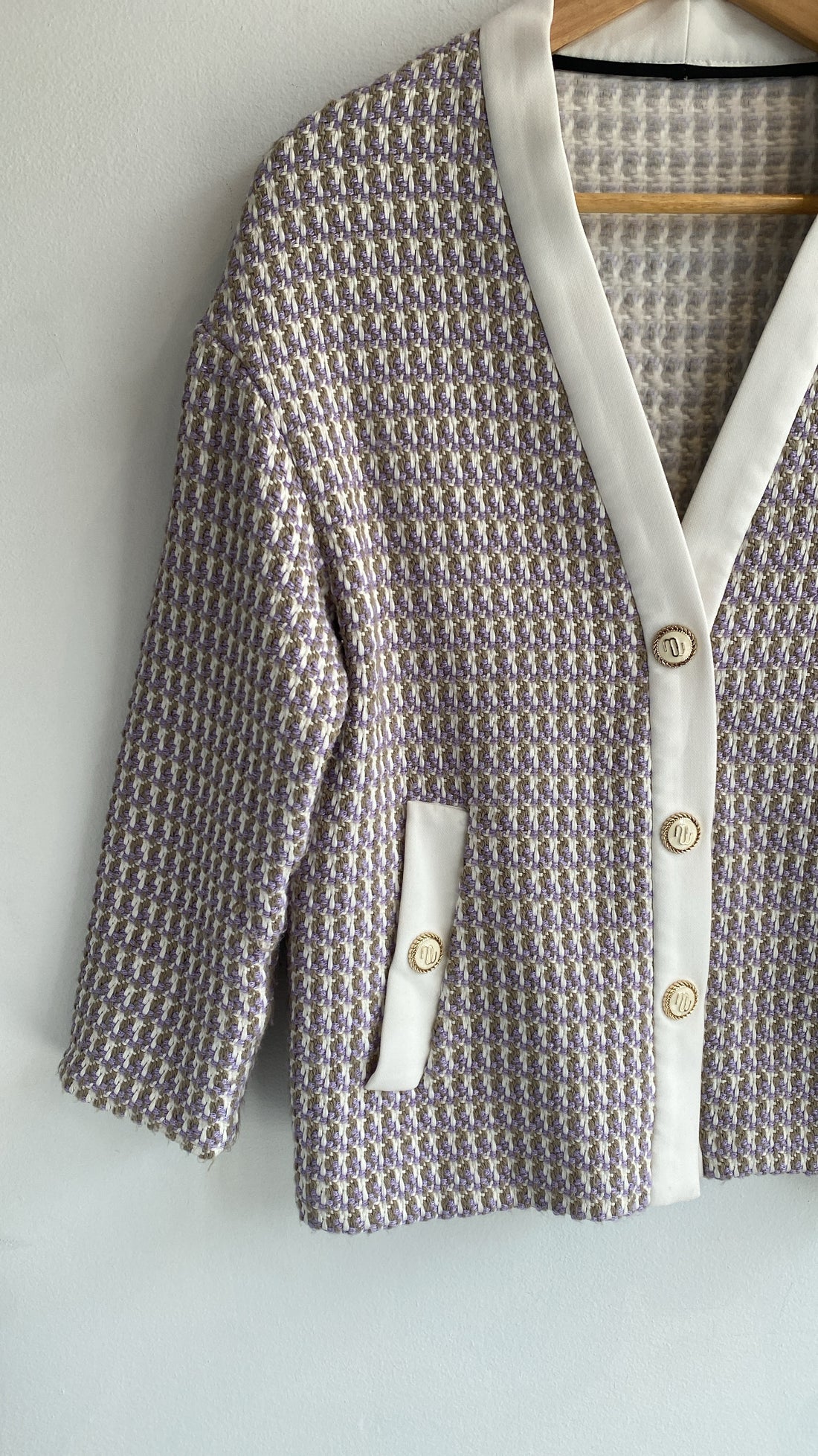 Maje Tweed Jacket - 38