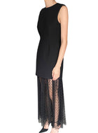 Adam Lippes Black Odette Tulle Gown - US 8